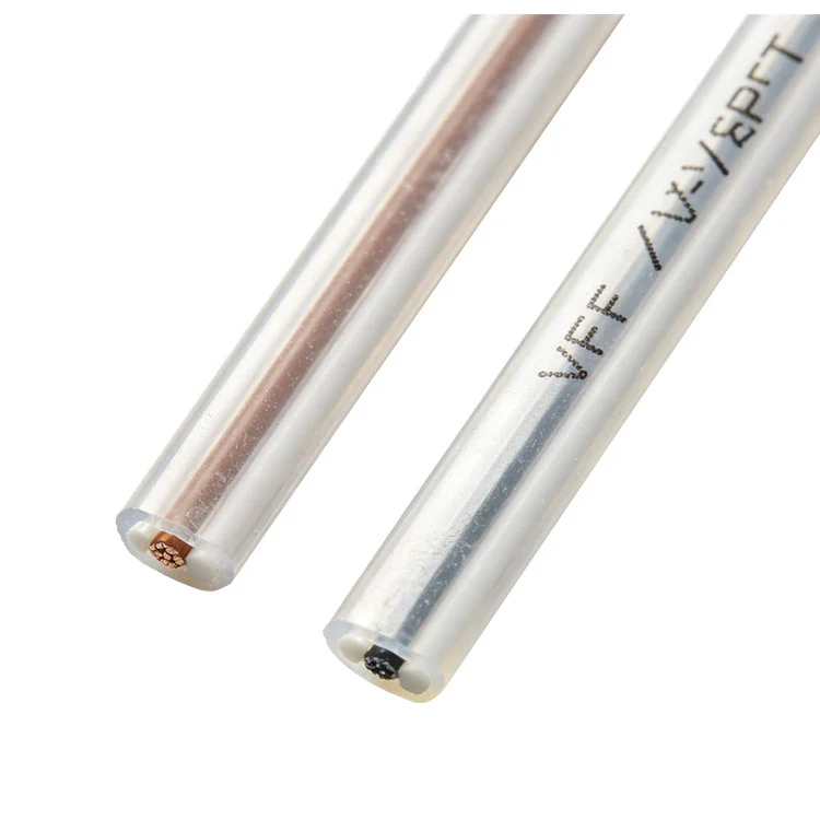 Жапон стиліндегі ПВХ оқшауланған жалпақ екі ядролы сым (VFF/VHF)